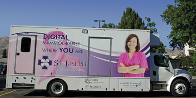 Mobile Mammography truck